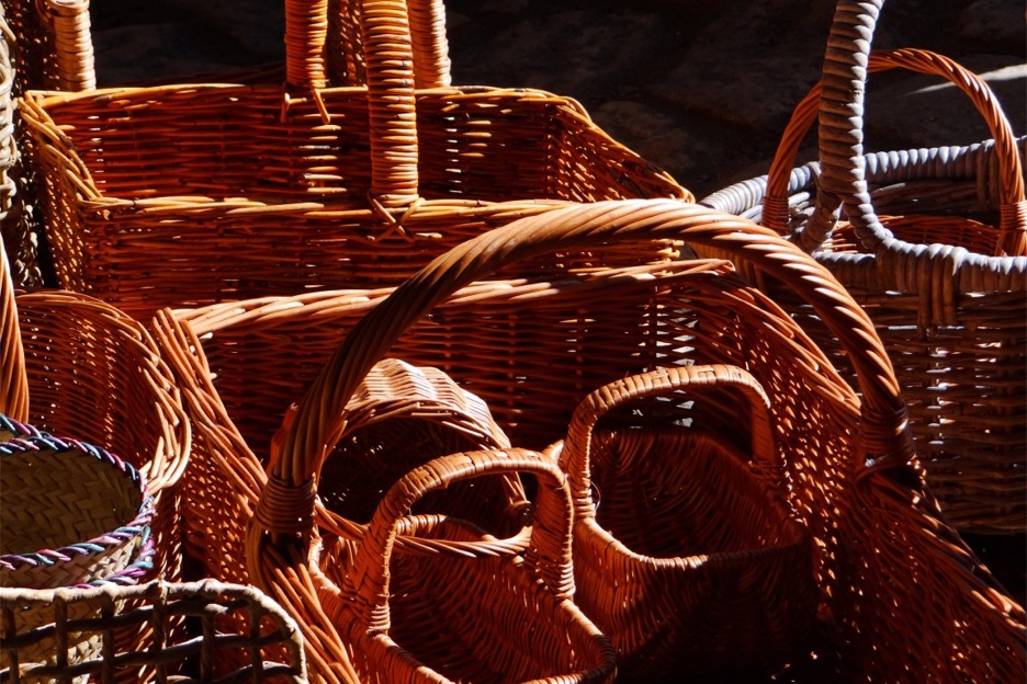 Scotland crafts baskets