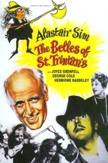 DVD cover - The Belles of St Trinian's
