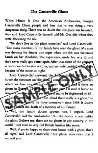 Page from The Canterville Ghost