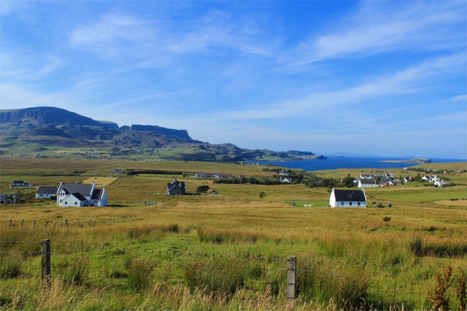 Crofts on Isle of Skye, Scotland
